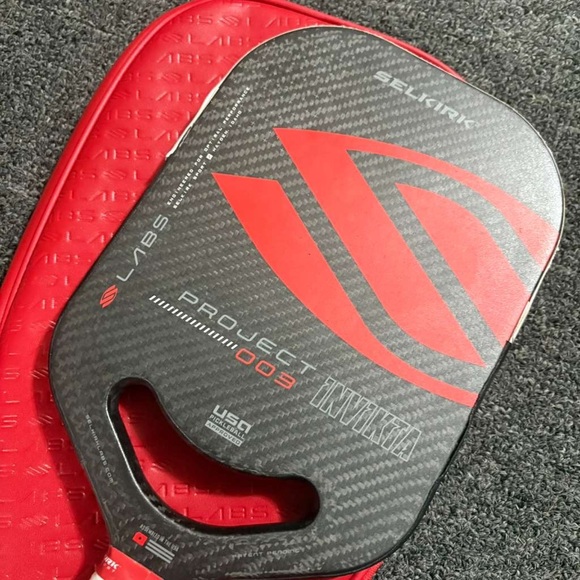 Used Selkirk pickleball paddle and cover. - Picture 5 of 6